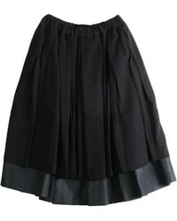 Comme des Garçons - Layered Hem Skirt Gr S002 051" - Lyst