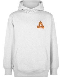Palace - Seoul Exclusive Tri-Ferg Hoodie "Heather" P0004" - Lyst