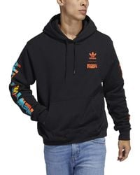 adidas - Beyond The Streets Hoodie Night Dusk Marine Gv2566" - Lyst