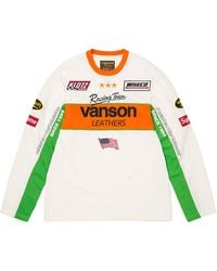 Supreme - Vanson Leathers L/S Top "Ss26 - Lyst