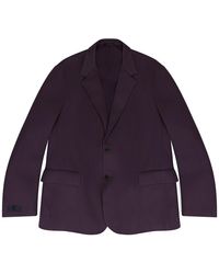Lanvin - Cassis Padded Single Breasted Blazer Rm Ja0141 4885 H23 781" - Lyst