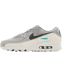 Nike - Air Max 90 Premium "Mesh Mudguard Light Smoke" Im5759 005" - Lyst