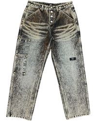 THUG CLUB - Iron Faded Denim Pants Tc26Pt1501" - Lyst