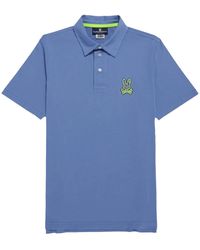 Psycho Bunny - Waverly Jersey Logo Polo Bal Harbour Shirt B6K748U1Pc Bha" - Lyst