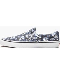 Vans - Classic Slip-on Flash Skulls Shoes - Lyst
