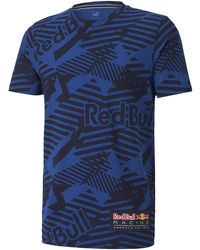 PUMA - Rbr Bull Racing Aop Tee 763013 01" - Lyst