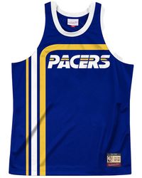 Mitchell & Ness - Team Heritage Tank "Nba Pacers 71-87" Ttnkcp18173 Iparoya71" - Lyst