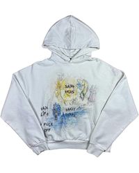 SAINT VANITY - Fuck Off Pullover Hoodie Sv Fck Off" - Lyst