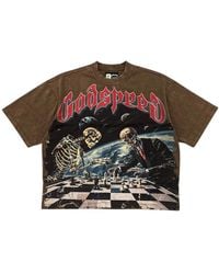 GODSPEED NEW YORK - Checkmate T-Shirt Wash" Gs778" - Lyst