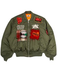 Barriers - Alpha Industries Complexcon Exclusive Multi Patch Bomber Jacket Bar42" - Lyst