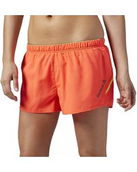Reebok - One Series 3" Short "Neon Cherry" A99283" - Lyst