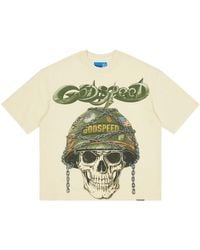 GODSPEED NEW YORK - Badges Of Honor Ii T-Shirt "Bone" Gs477" - Lyst