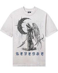 REVENGE - Scythe T-Shirt "Cement" Rev0060" - Lyst