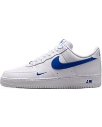 Nike - Air Force 1 Low '07 "Carbon Fiber Swoosh Game Royal" Iv5732 100" - Lyst