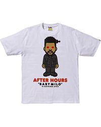 A Bathing Ape - Baby Milo After Hours Short Sleeve T-Shirt Bbmahsstsw" - Lyst