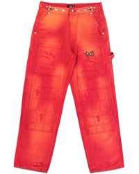 THUG CLUB - Tc Two-Tone Washed Pants Tc26Pt0402" - Lyst
