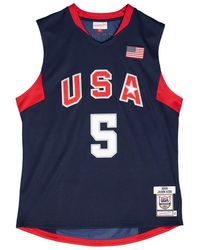 Mitchell & Ness - Dark Jersey "Nba Usa 2008 Jason Kidd" Ajy44384 Usa08Jkinavy" - Lyst