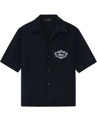 Amiri - Chateau Crest Camp Shirt Amtosh1094 001" - Lyst