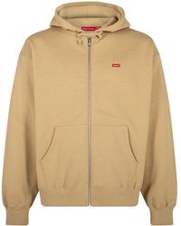 Supreme - Small Box Zip Up Hooded Sweatshirt "Fw24 - Lyst