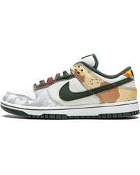 Nike - Dunk Low Se Sail Multi Camo Dh0957-100 - Lyst