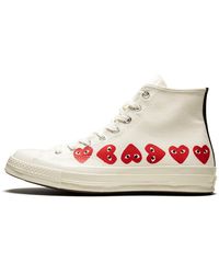 Converse - Chuck 70 Hi "Comme Des Garçons Play Multi Hearts" 162972C" - Lyst
