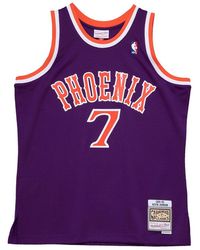 Mitchell & Ness - Swingman Jersey "Nba Pheonix Suns Kevin Johnson 1989-90" Smjy3293 Psu89Kjopurp" - Lyst