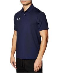 Under Armour - Team Performance Polo Shirt "Midnight 1351322 410" - Lyst