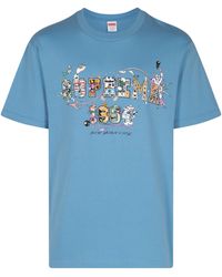 Supreme - Varsity T-Shirt "Ss24" Su465" - Lyst