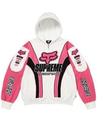 Supreme - Fox Racing Zip Up Hooded Sweatshirt "Fw25 - Lyst