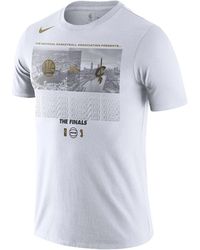 Nike - Nba Gsw Vs. Clev Cavaliers 2018 Nba Finals Bound Dueling Team Matchup T-Shirt Gsw Clev Finals2018" - Lyst