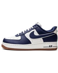 Nike - Air Force 1 Low "college Pack Midnight Navy" Shoes - Lyst