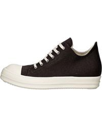 Rick Owens - Vintage Low Sneakers "Dark Dust Milk" Du02F6802 Do 7811" - Lyst