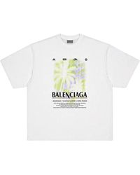 Balenciaga - The Window Medium Fit T-Shirt A00497Tuv079000" - Lyst