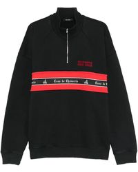 Willy Chavarria - Casa De Chavarria Gilroy Mock Neck Sweatshirt Wcjsy0193 001" - Lyst