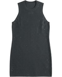 Kith - Jaye Studded Knit Mini Dress "Dark" Khw080034 178" - Lyst