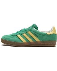 adidas - Gazelle Indoor "semi Court Green" Shoes - Lyst