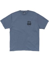 Stussy - Dice Tee Pigment Dyed Stus400" - Lyst
