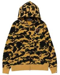 A Bathing Ape - 1St Camo Ape Head Patched Full Zip Hoodie (Fw22) 1I80 115 016" - Lyst