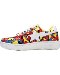 A Bathing Ape - Sta Low M1 "Medicom Toy All‑Over Camo" 1G73191912" - Lyst