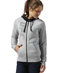 Reebok - Ufc Ufan Full Zip Hoody "Mid Heather" Aj4471" - Lyst