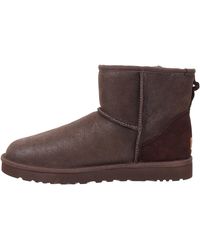 UGG - Classic Mini Bomber Fleece Lined "Chocolate" 1007307 Bjc" - Lyst