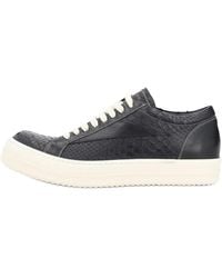 Rick Owens - Vintage Low "Embossed Python Milk" Rr01F2897 Lbhpyx 991" - Lyst