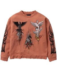 Who Decides War - Nefarious Winged Crewneck Mhb5Wygt" - Lyst