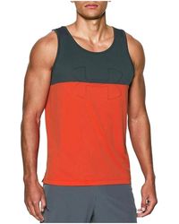 Under Armour - Fractal Tank Top "Dark Stealth" 1290524 860" - Lyst