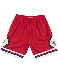 Mitchell & Ness - Swingman Shorts "Nba Chicago Bulls 75-76" Smshgs18500 Cbuscar75" - Lyst