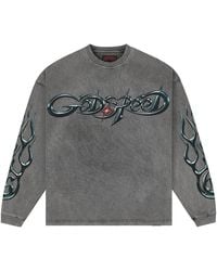 GODSPEED NEW YORK - New Age Reloaded Long Sleeve T-Shirt Wash" Gs758" - Lyst