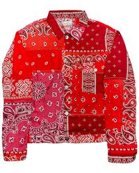 Kapital - Bandana Patchwork Button Up Long Sleeve Shirt Kap034" - Lyst