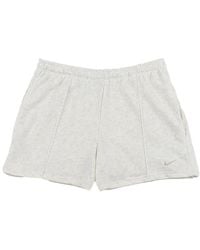 Nike - Nsw Chill 4" French Terry Shorts "Birch Heather" Hf6940 051" - Lyst