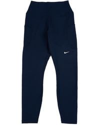 Nike - One High-Waisted 7/8 Leggings With Pockets "Midnight Fn3241 413" - Lyst