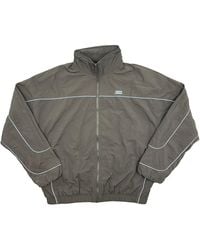 Kith - Azariah Wool Track Zip Jacket "Kindling" Khw010162 211" - Lyst